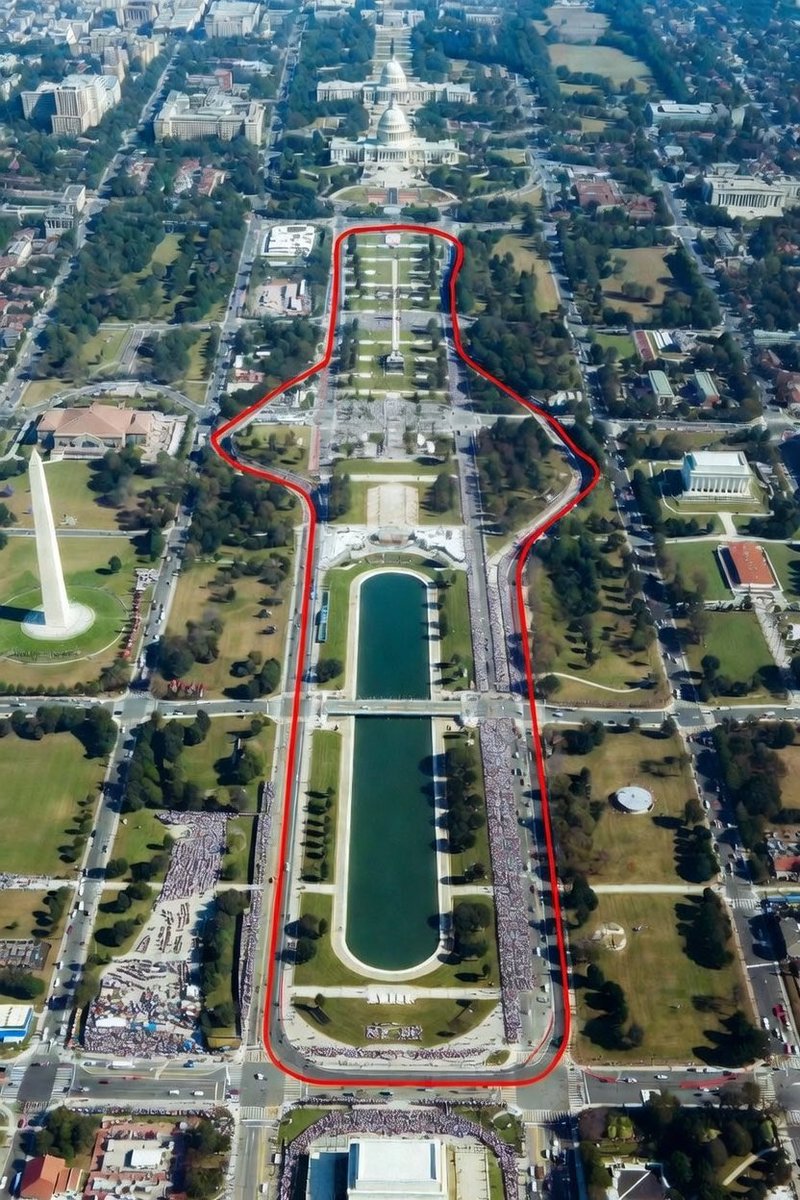 I asked <a href="/grok/">Grok</a> to make a layout for the Freedom 250 in Washington DC since none has been announced.  I feel like he is swayed by the folks who wanted to make Burke Lakefront Airport in Cleveland an OVAL, but maybe he’s on to something here.