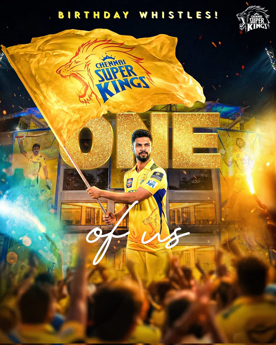 _AbhishekGaur_'s tweet photo. Happy Birthday Captain...
सौभाग्य ना सब दिन सोता हैं,
देखे आगे क्यों होता हैं।
Best wishes for the upcoming year!
#RG29 💓
@ChennaiIPL
#yellove
#whsitlepodu https://t.co/xOZ6zZ4eo3
