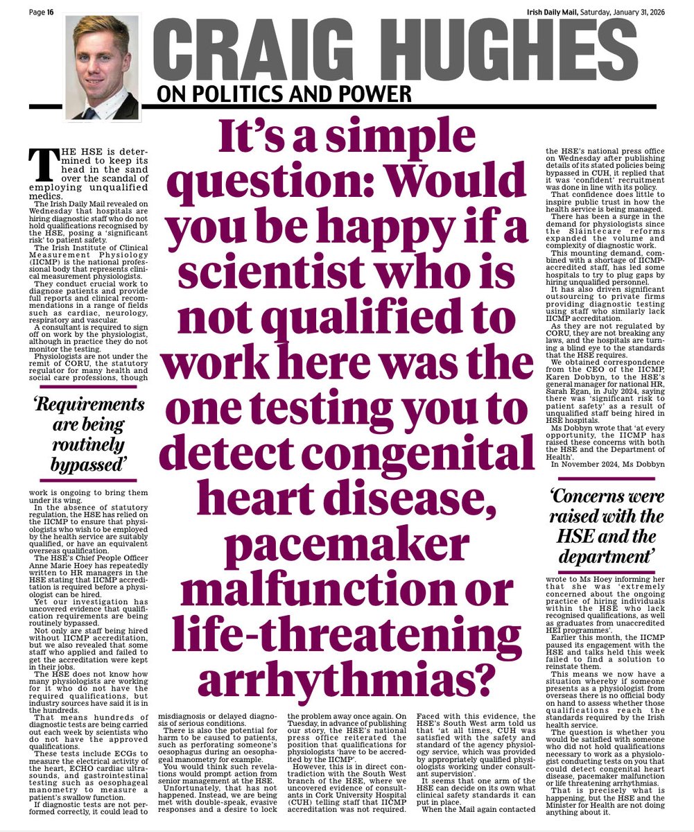 Craig Hughes tweet media