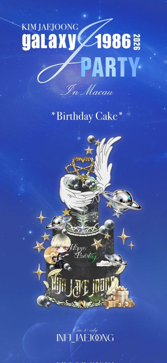 2026 J-Party "GALAXY 1986" in Macau
𝙎𝙪𝙥𝙥𝙤𝙧𝙩③𝘽𝙞𝙧𝙩𝙝𝙙𝙖𝙮 𝘾𝙖𝙠𝙚      
                                𝓫𝔂 ɪɴғᴊ_ᴊᴀᴇᴊᴏᴏɴɢ🎶

✨빛나는 스타
다시 한 번 재중 오빠의 생일 축하합니다🎂

<a href="/bornfreeonekiss/">kimjaejoong</a>
#김재중 #Kimjaejoong #ジェジュン #金在中