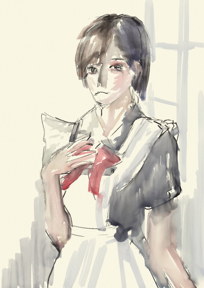 Kawakamisho1000's tweet photo. 練習の為に本日もクロッキーを描く。20分1本10分2本。最初の頃は正直形を取るだけで必死だったものの、少しづつ細部に気を配る余裕が出てきたので対象の感情や動きをよりしっかり描けるよう意識するようにしていきたい。
#イラスト #illustratio #クロッキー #croqui #watercolor #水彩画 #絵 #art https://t.co/LF20YbYESq