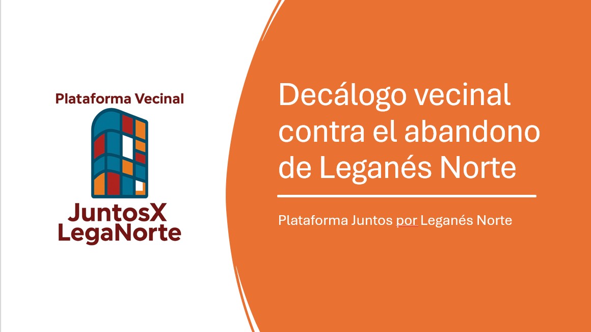JuntosLegaNorte's tweet photo. Se vienen cositas
Tic tac tic tac ⌛️ 
#LeganesNorteCastigado #TenemosUnPlan #LeganesNorte2027 #Leganés 
Seguimos 💪 https://t.co/CZdswkWLKb