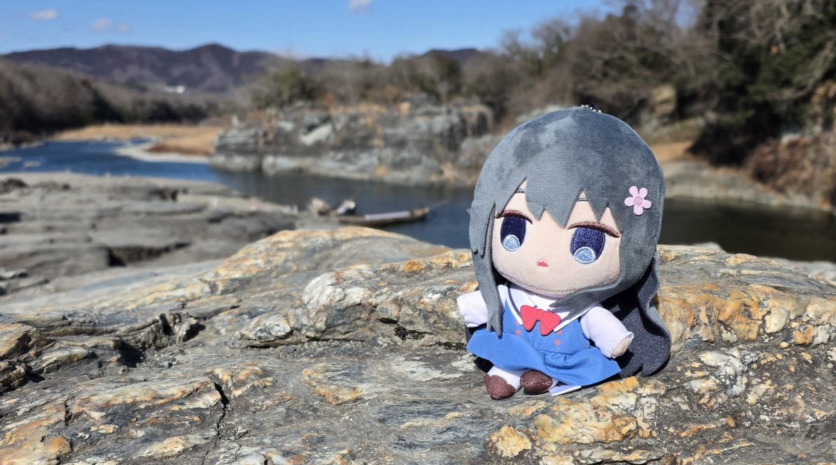 TW_SnowFlake's tweet photo. 去日本很多次
一直都很很想來這邊看看
剛好今天有空，帶著小花來長瀞走走

#長瀞 #長瀞岩疊 #wataten https://t.co/IQl8CH0pzM