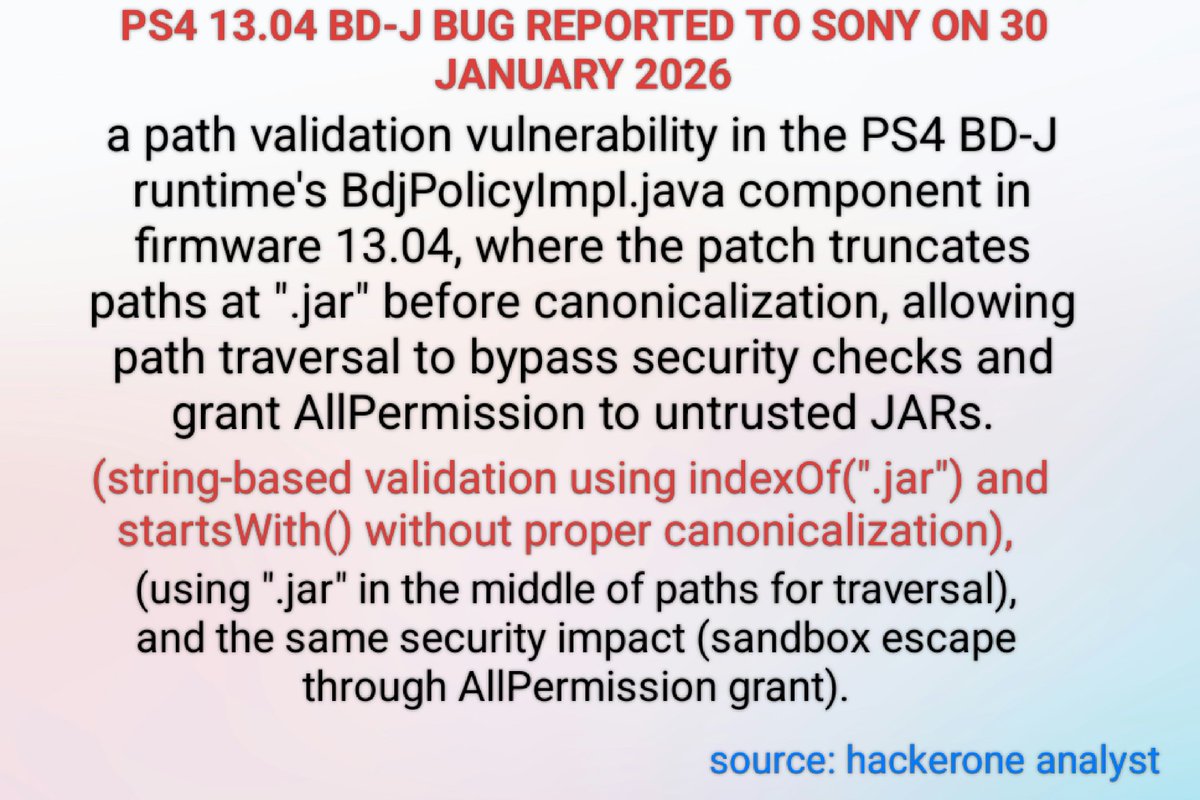 🔥🔥New BDJ information is publicly available. The information is here. Some independent developers may be working on the BD-J bug.