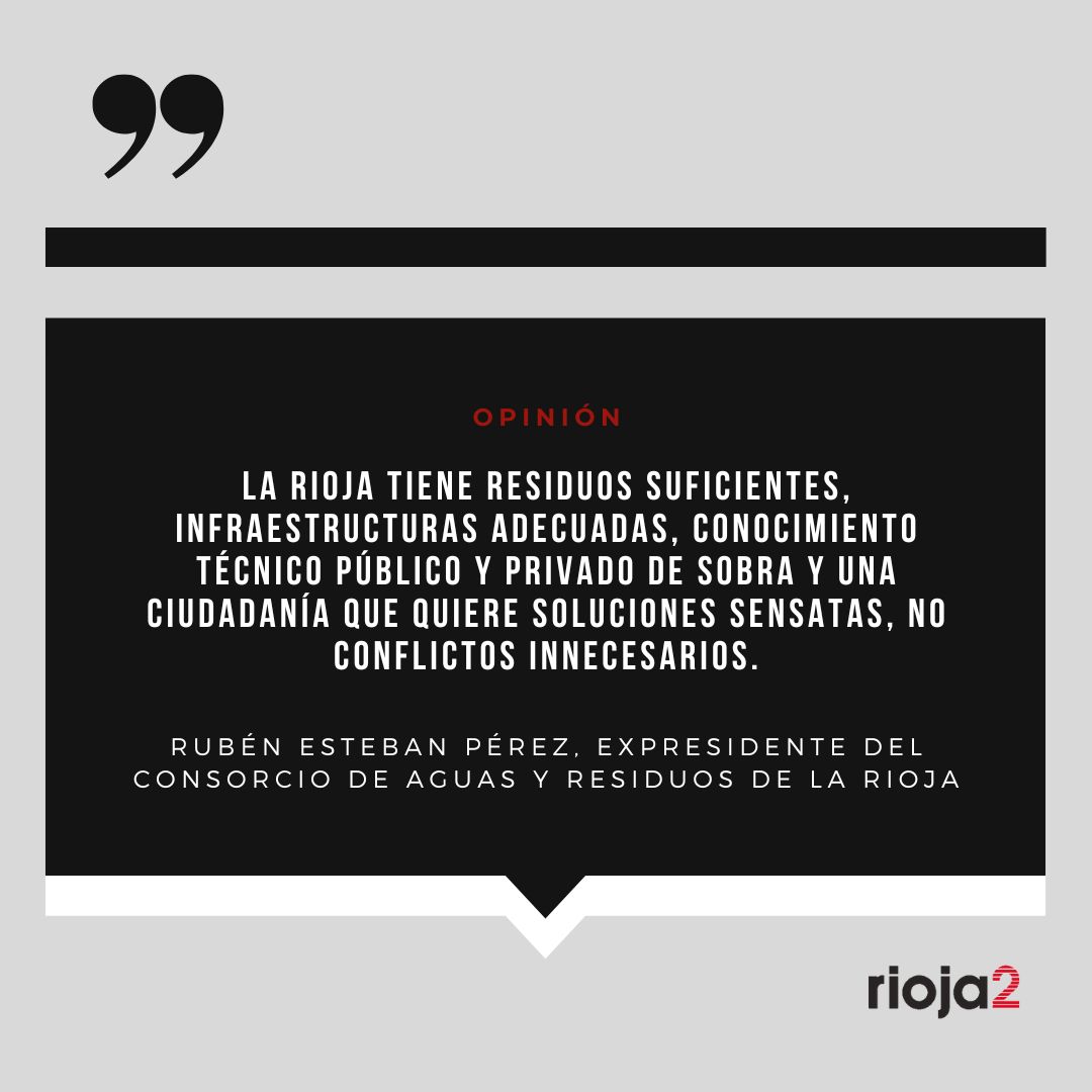✍OPINIÓN | Ordenar el biogás para evitar otro conflicto territorial en La Rioja, por Rubén Esteban Pérez, expresidente del Consorcio de Aguas y Residuos de La Rioja
eldiario.es/la-rioja/opini…