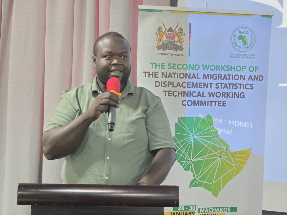 IGADHealthS's tweet image. 📍The 2nd National Technical Working Committee (TWC) Meeting on #Migration and #Displacement Statistics wrapped up in Machakos, Kenya.

✅The 3-day technical workshop made key progress on migration and displacement data governance in Kenya, reaching agreement on standardized