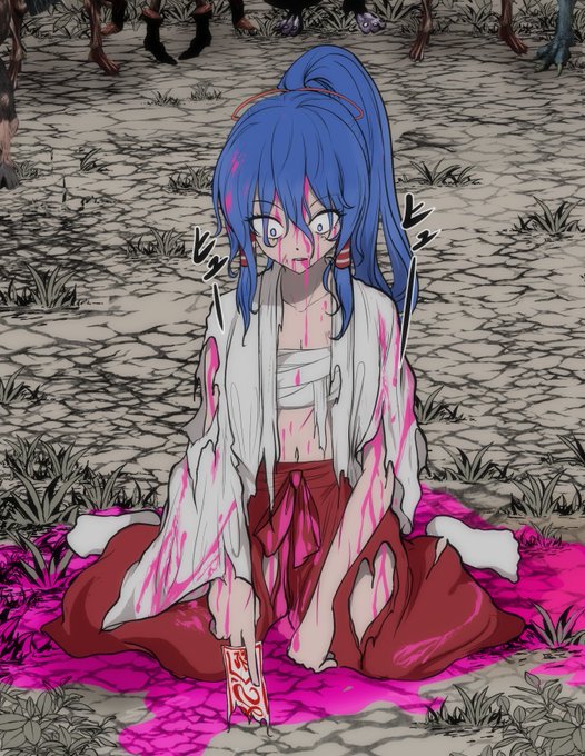 宮出口瑞霊 #東方Project