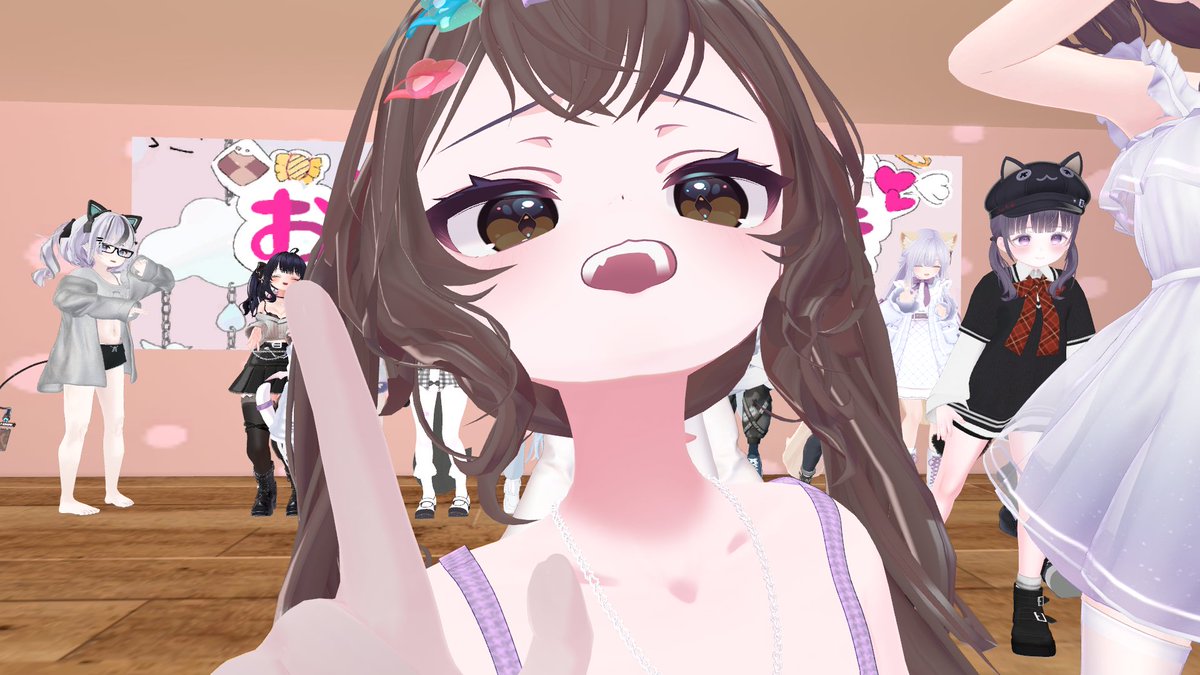 YuyuyuK157135's tweet image. おうちめすがきにお邪魔しました！
１巡目：めるちゃん再び...
るで始まって、んで終わる言葉？２つだけ！？
しりとりを上手く使ったやり取りは関心しました
お見事！
２巡目：みらいちゃん！
終始ギュ～ってしてただけだったかな？
甘々も悪くないよね！楽しかったです！
#おうちめすがき