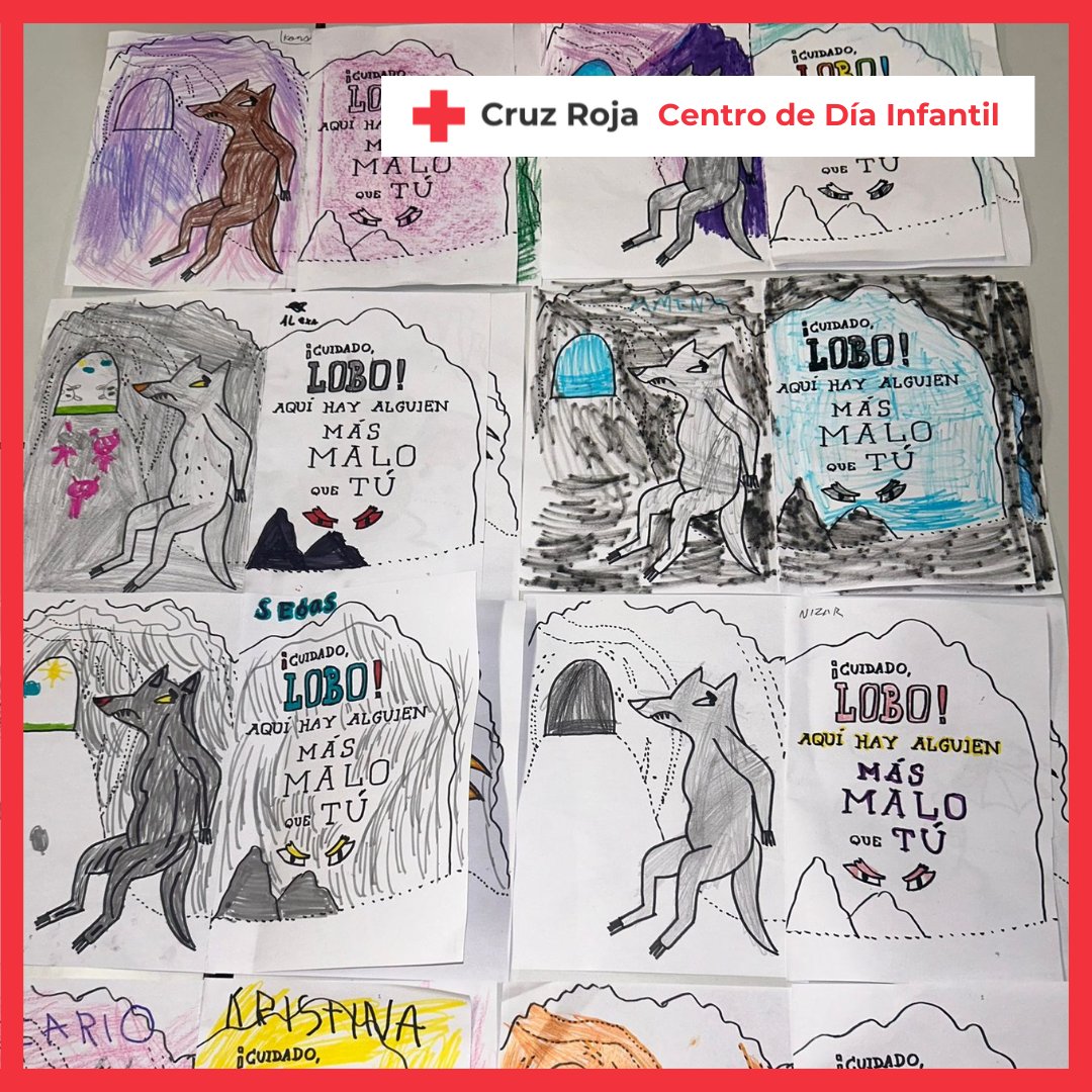 Esta semana el CDI ha disfrutado del cuento “Cuidado, lobo, aquí hay alguien más malo que tú” con el grupo de pequeños y medianos.

A través de la historia reflexionaron sobre no juzgar por las apariencias, cuestionar los estereotipos y aprender que no todo es lo que parece.