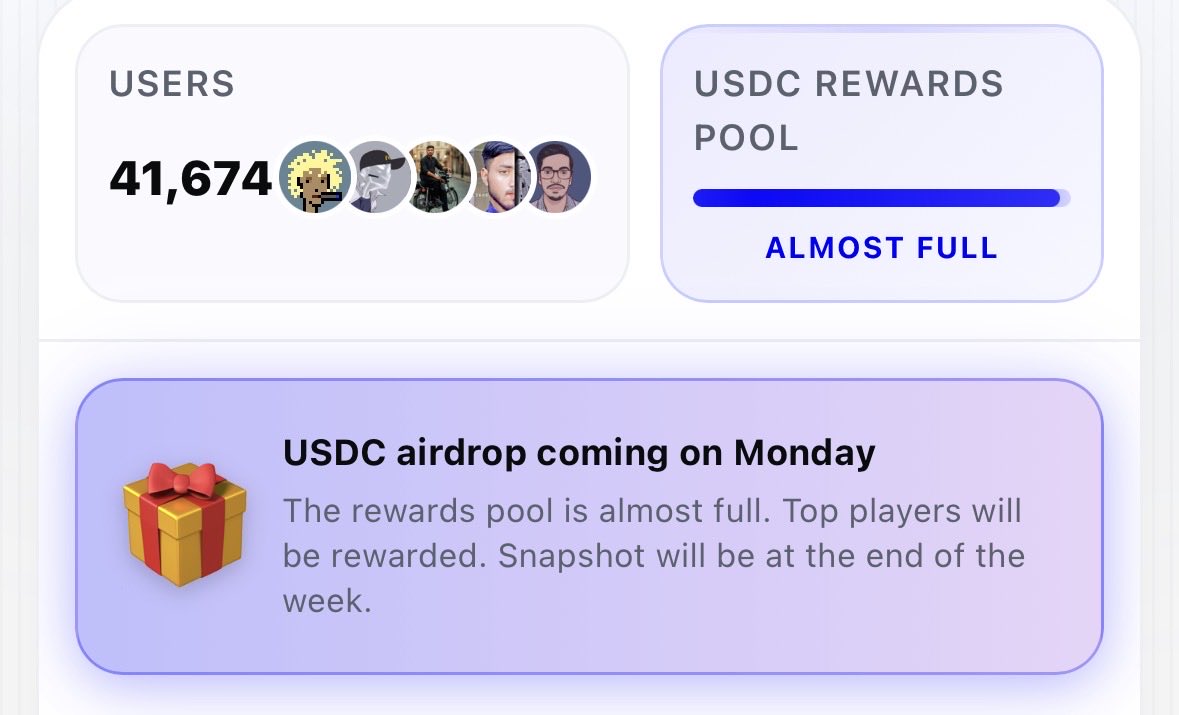 bubonik_X's tweet image. Gm CT, in Base me game now It has 42k users, the drop will be on Monday, thousands of users join the game every day, and I think @0x_fokki will prepare something interesting for us, but we'll see, I think it will be soon! 

And from Monday, as I understand it, a new season will…