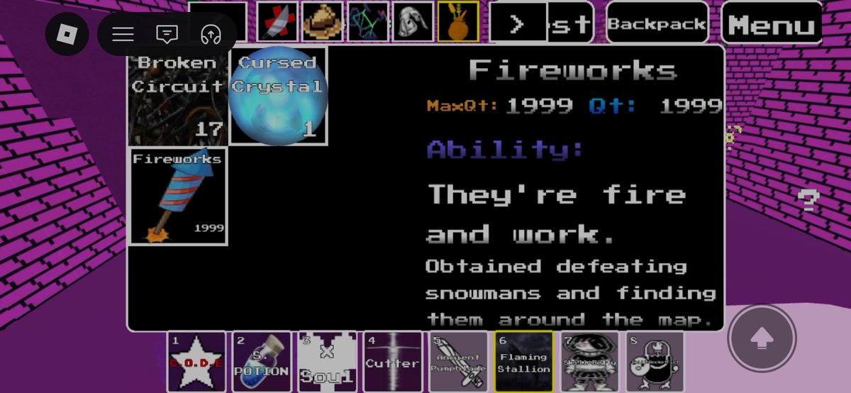 GeometryVid's tweet photo. Fireworks max quantity has reached
Now what i need to do is waiting for yao's words came in le truth.

(Also first time seeing mokey suddenly went to battlearena, didn't catch him as he spins (and the firework meter drains), and then somewhat runs while spinning. 💀) https://t.co/UhM9qBGbup