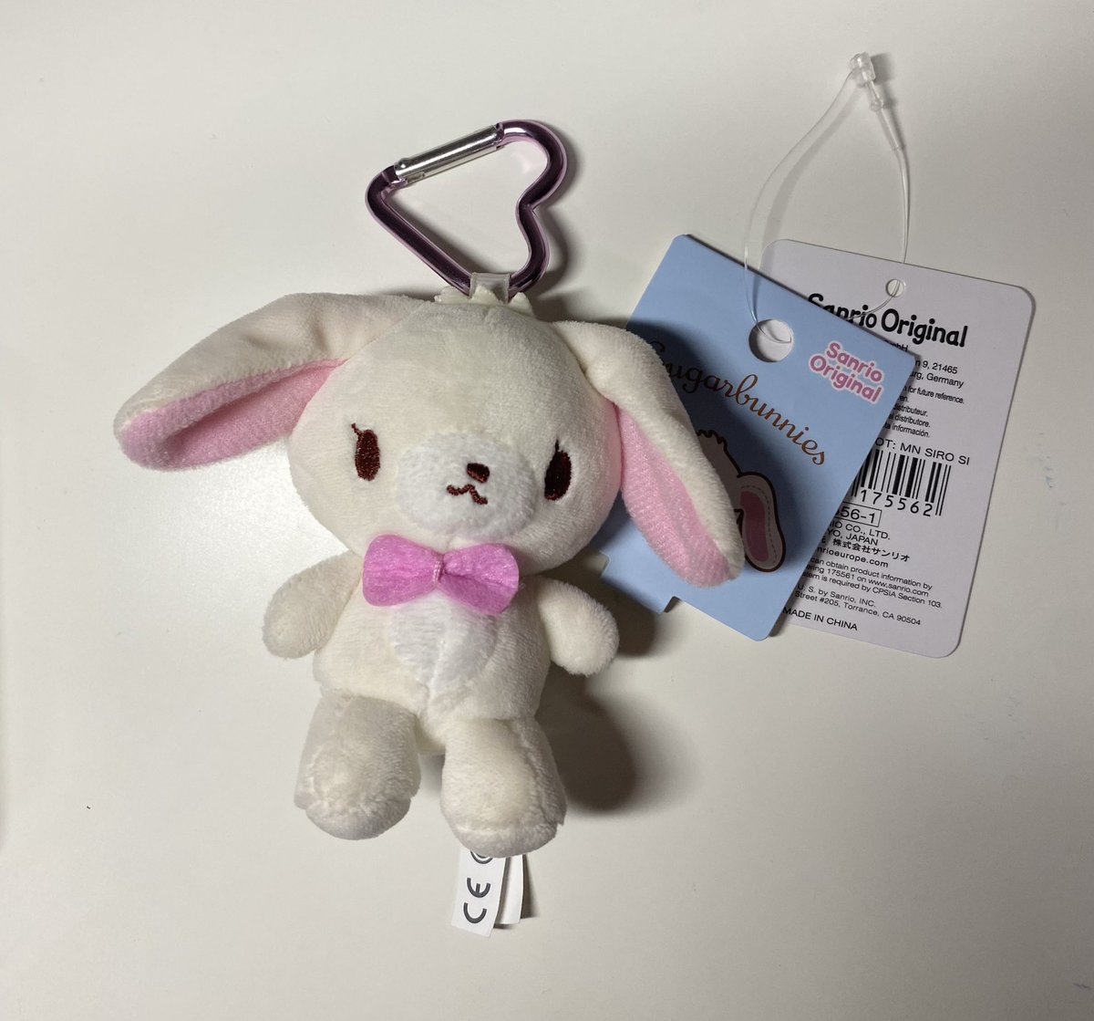 wts

— ชูก้าบันนี่ ห่วงหัวใจ ป้ายครบ ห้อยออกไปข้างนอก 4-5 ครั้ง
— 165฿ shipping 35฿

สอบถามเพิ่มเติม dm #ตลาดนัดsanrio