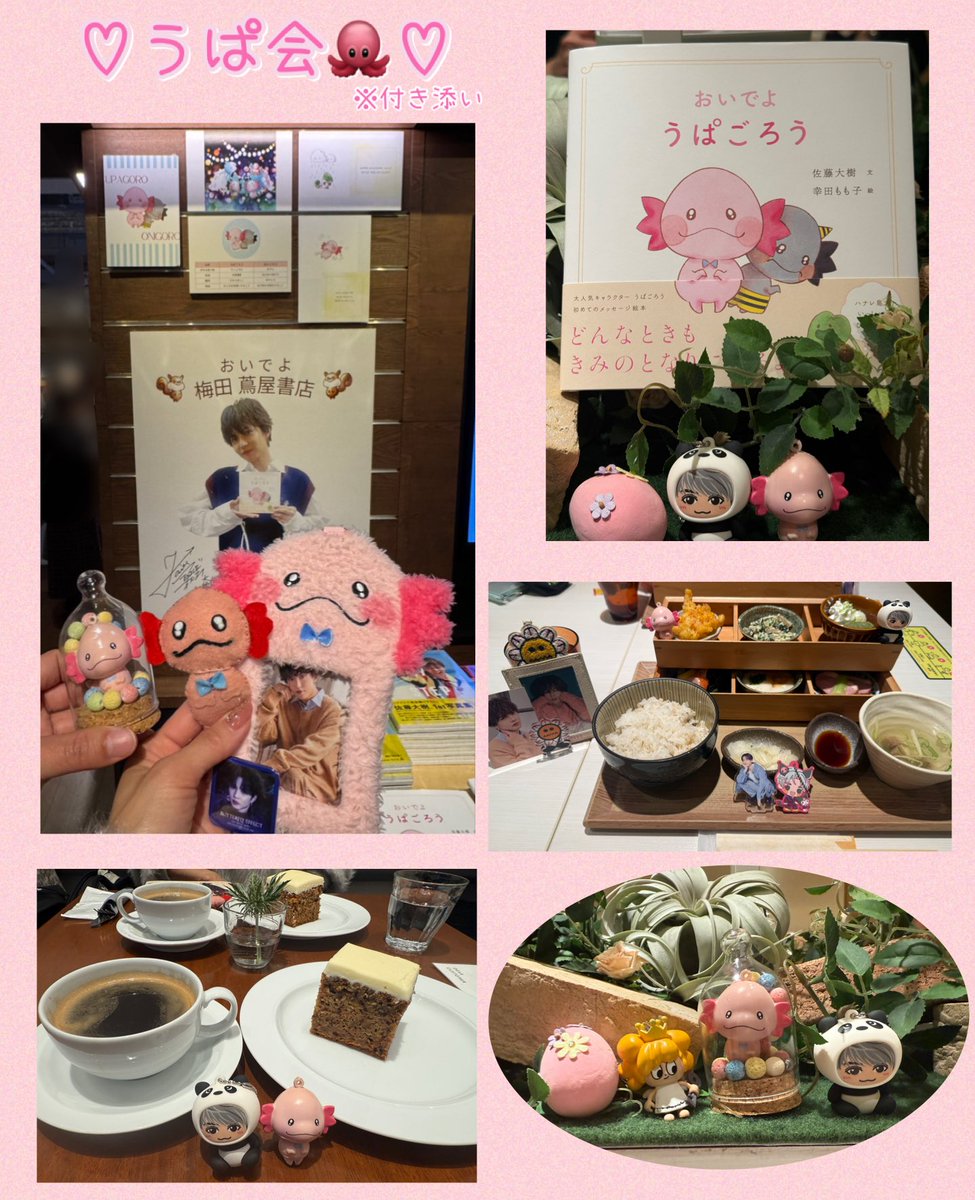 YUKA_8334's tweet photo. 1月最終日⛄️
今日はうぱ会!…には参加してないけど、みんなのお名前呼んでる声は聞こえてきたよ◡̈
大樹くん遅ればせながら…
誕生日&絵本発売おめでとう✨
お友達に絵本も読ませてもらった!かわいかった♡
でかごろう(でっかいうぱちゃん)にいつか会いたいなー🥰
#UPGR
#うぱ会
#佐藤大樹 https://t.co/ZYcS8wZGIO