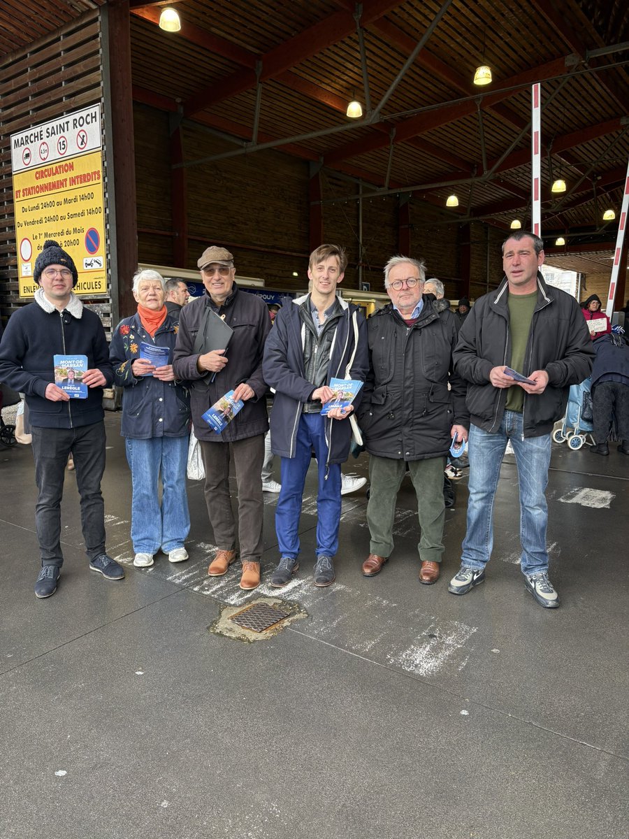 BernierNicola40's tweet image. 🔥 PRÉSENT SUR LE TERRAIN 🔥

Sur le marché aux côté de @Nicolas_Leregle ,

la liste #RN - #UDR va à la rencontre des habitants pour annoncer les réunions publiques.

💡 Le changement commence ici.

#Terrain #Engagement #Changement #MontDeMarsan