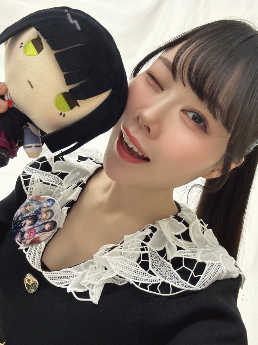 #ヘブバン 声優トークショー、ありがとうございました🎤☺️
どっきどきだったのですが、皆さまがあたたかく見守って盛り上げてくださったおかげでいつの間にか緊張なんて吹っ飛んで全力で楽しんでました…！！
時間足りなかったねぇ💦

また皆さまとヘブ活できる機会がありますように💭

#ヘブバン4周年