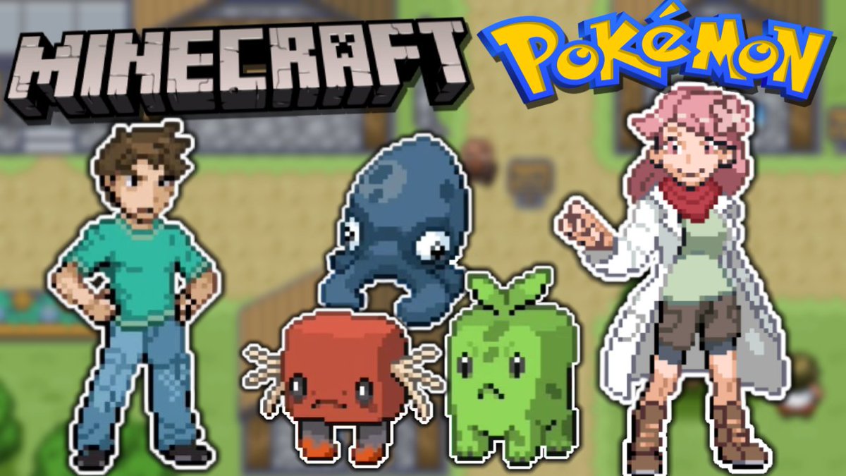 🔴NEW VIDEO!!🔴    
Check out the ALL the info about the upcoming Minecraft Pokemon Romhack! Meet the Professor, characters and sneaky behind-the-scenes info and more! 
➡️ CLICK 📷youtube.com/metalfear4