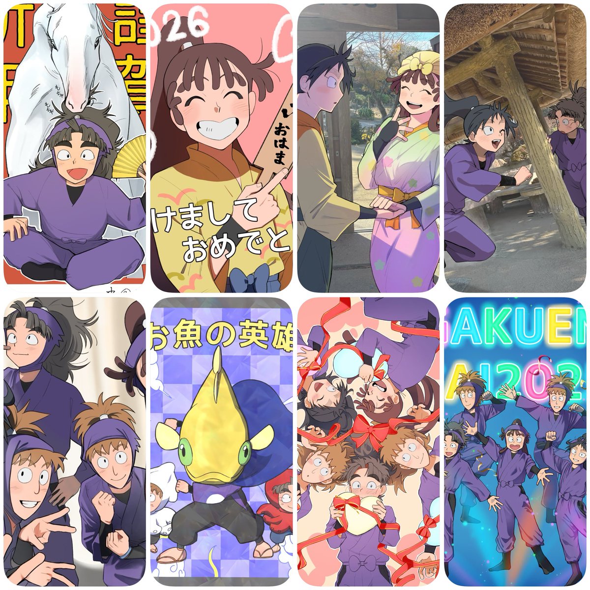 今月描いた絵を晒そう 結構描いてるけどお気に入りだけ