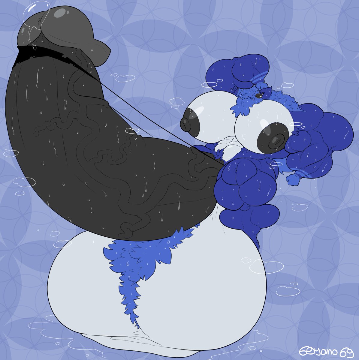 more musky sweaty birb muscle for <a href="/Komi_Edits/">Komi09 🔞(Working on edits)</a>!!! I love this character sm ngl, and getting to draw a big huge fat dong is always a bonus too!!! It creates a whole counterbalance to the already massive bod lmao