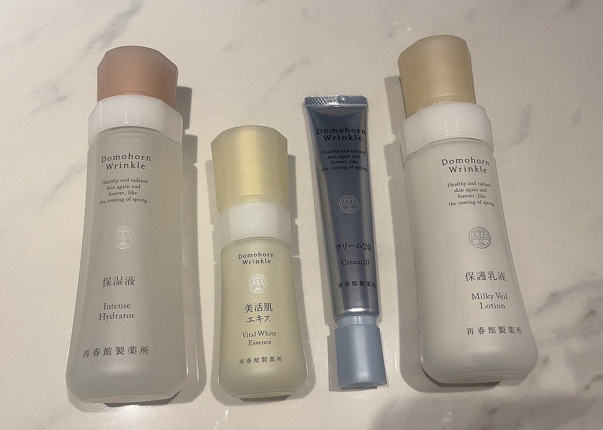 ドモホルンリンクルさまからいただきました🫧 ✓保湿液、美活肌エキス