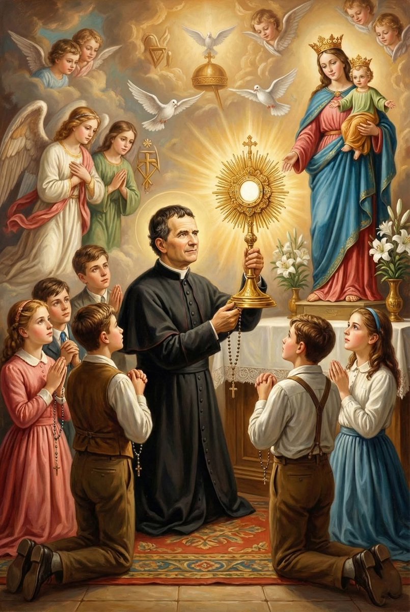 DÍA DE SAN JUAN BOSCO|

Hoy 31 de Enero, celebremos la Festividad en honor a nuestro Fundador, San Juan Bosco, Padre, Maestro y Amigo de los jóvenes.

"María ha sido siempre mi guía. El que pone su confianza en Ella nunca quedará defraudado".

#ADMAAlmería