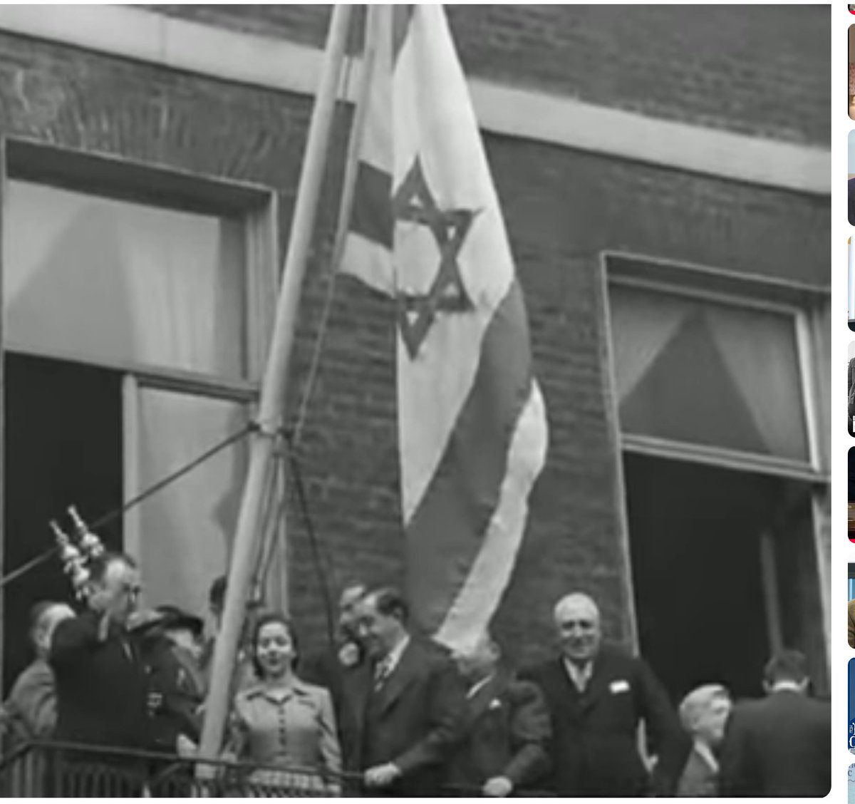 OnThisDayIsrael's tweet photo. #OnThisDay - January 31st, 1949: 
- The United States (President Truman) extends "De Jure" Recognition of Israel
- Same day in UK: A couple of days after British "De Facto" Recognition of Israel; #Israel opens London consulate Video https://t.co/iFvZ2kMYpP https://t.co/OQEwN6a4Jt https://t.co/FVVFg4YANm