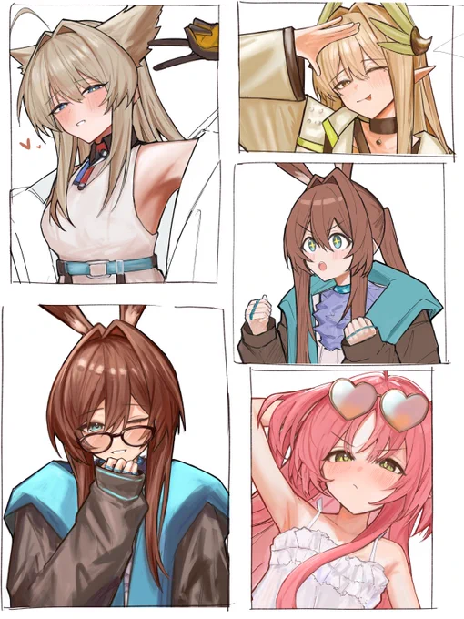 #今月描いた絵を晒そう 