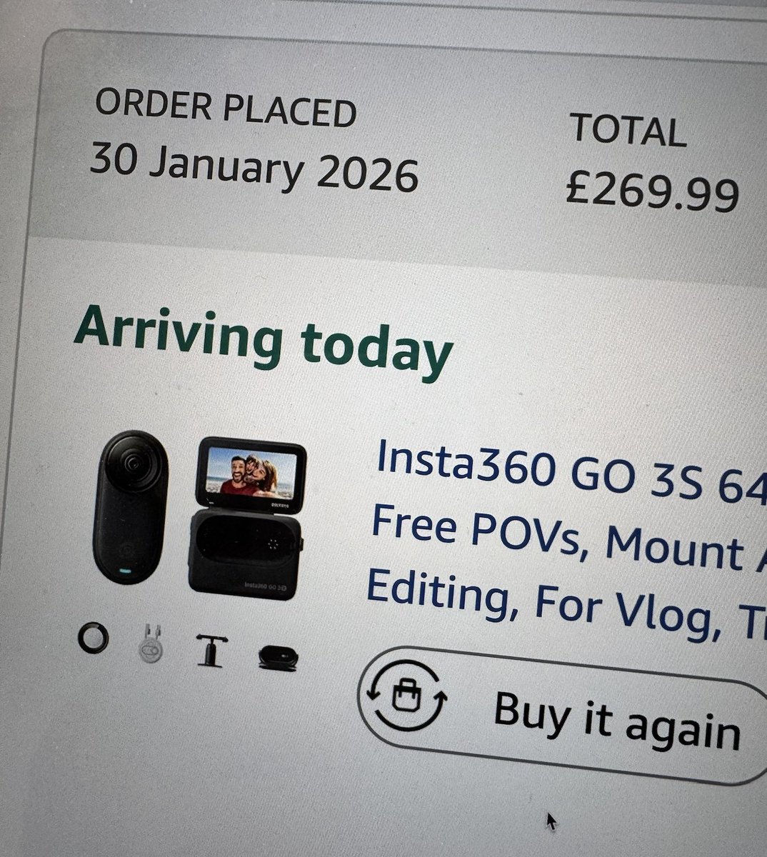 LiamBuildOnline's tweet photo. It's happening. This is arriving today

First video coming soon https://t.co/VTXwlJ1O4x