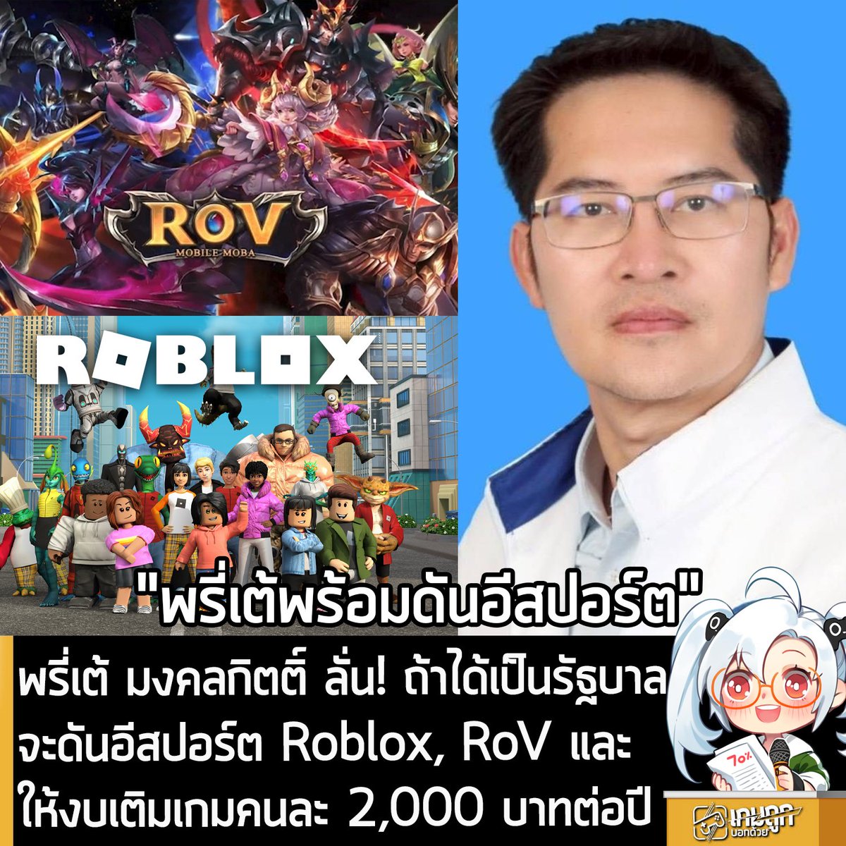 เกมถูกบอกด้วย tweet media