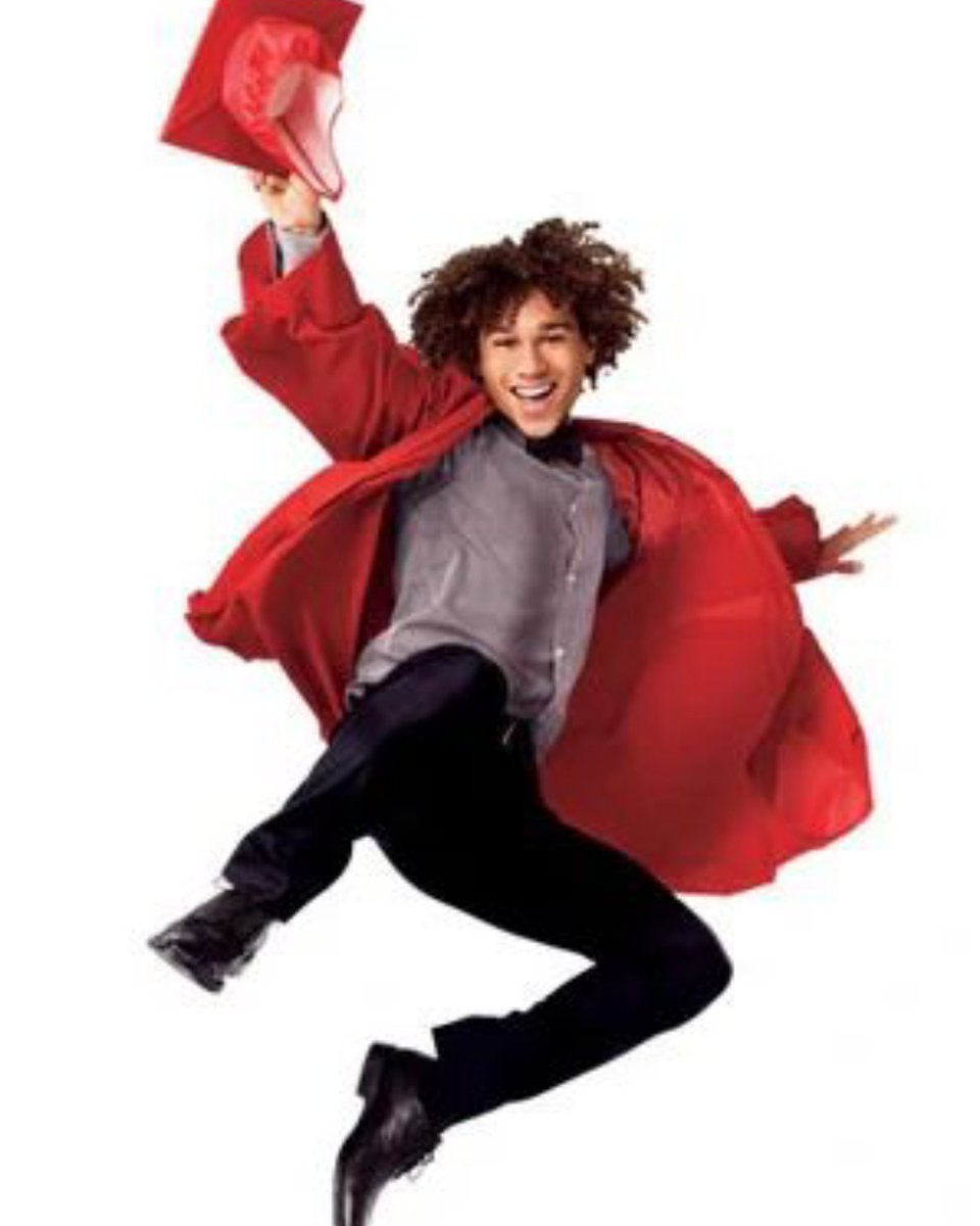 Corbin Bleu as Chad Danforth in High School Musical 3: Senior Year