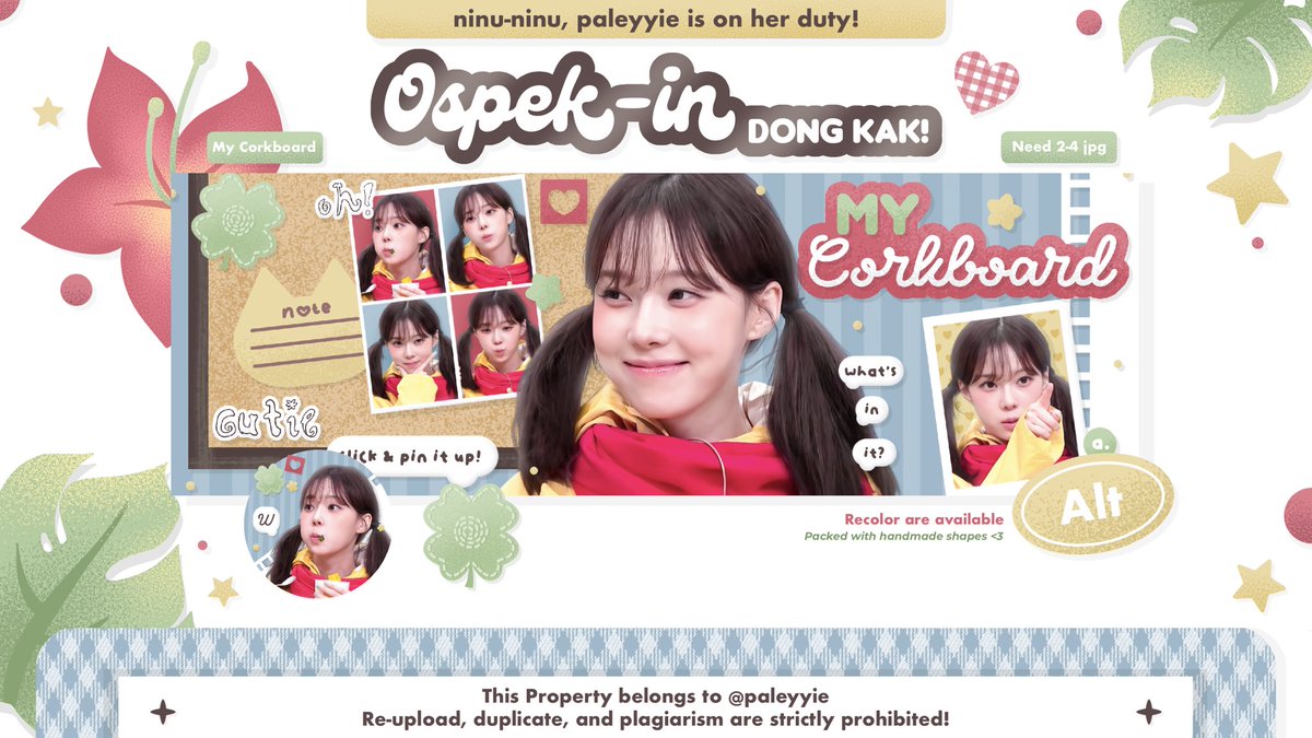 paleyyie's tweet image. help rt please, thanks! 

ciap ospeknya kak! 👩🏻‍🎨♥️ hemnlo teman! kenalin anak-anak baru aku temanya "MY-MY" sebagai TEMPLATE LAYOUT! knock my dm's jika tida aman ;] &amp;amp; leyotnya ufs ya! template nya bisa dijemput besok ciang 13.00 WIB (ALT for more) ⭐️

#zonauang #zonaba #zonajajan