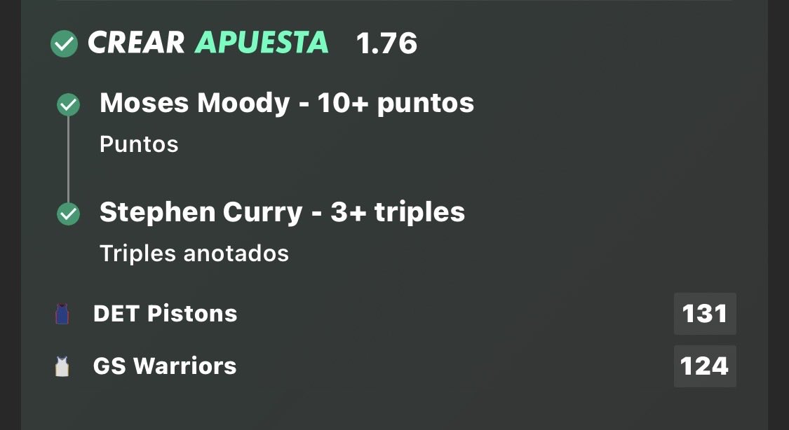 AFPICKS7's tweet photo. Dentro, Moody superó los 10 pts y don Stephen anotó 4 triples, a pesar de la derrota ante Detroit https://t.co/UuOqeZKrIG
