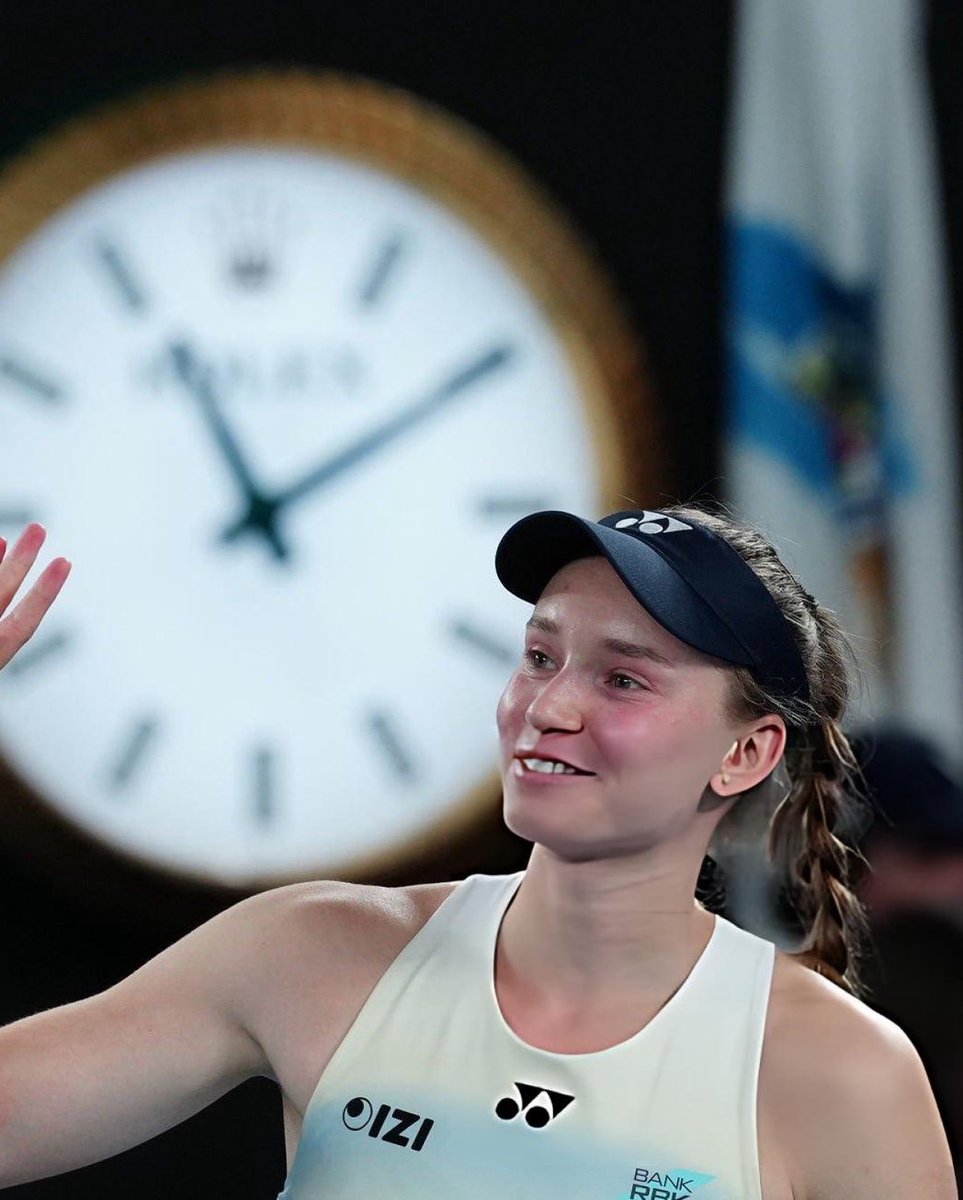 Elena Rybakina becomes the first woman to win the Australian Open singles title with three top 6 wins in the quarterfinals (Iga Swiatek), semifinals (Jessica Pegula) and the final (Aryna Sabalenka) since Maria Sharapova in 2008.

When she’s in the zone, no one is stopping her.