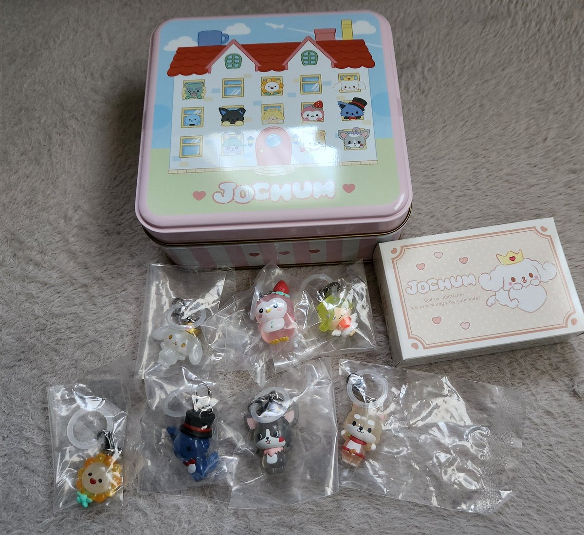 今日会えたJOCHUMちゃん達に チョコは前に行った時は置いていなかった