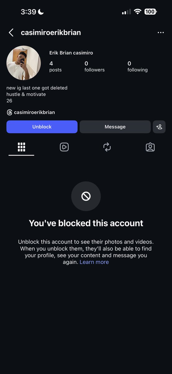 orozcoispunk's tweet photo. If any girls in LA are on chispa and/or interact w this guy report and block him, his ex just aired him out for beating her (the last IG she has video proof of him hurting her) 
Be safe ladies !!! https://t.co/Llow0UtwQV