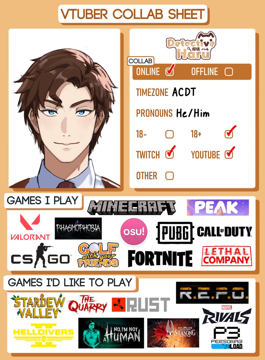 Still looking for friends and collab partners! #Vtuber #ENVtuber #Collabs