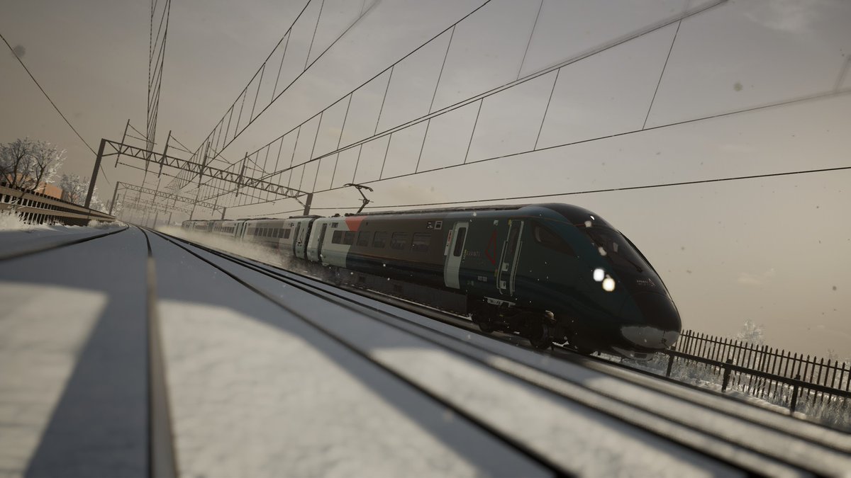 railjet_Express's tweet image. #TSW6
 #Class805   #Class802  
#Class801 
Class805は最新鋭なだけあって
運転し易いなぁやっぱり