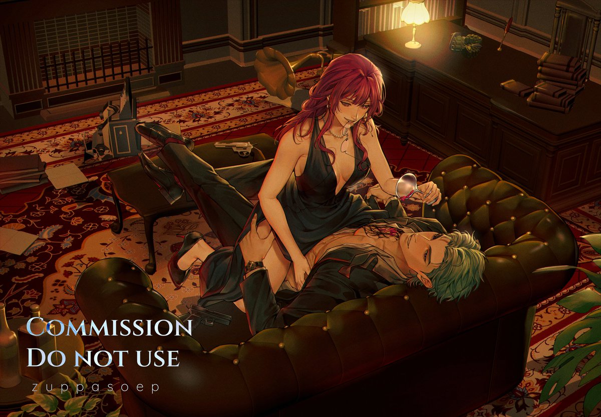 // suggestives , slight nsfw , 
yume KueLapis 🕸️🐨

"The script didn't say anything afterwards— Isn't that what you are going to say, Lady Kafka?"
"You seem to know about the play very well— Care to take the lead, Sir Lucius?"

🎨 by talented zuppasoep
#kuelapiszil