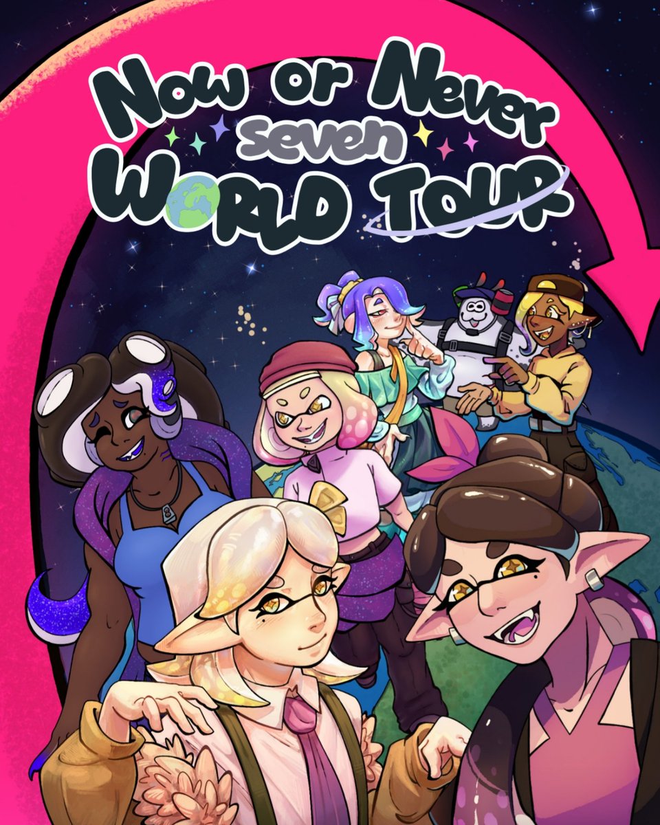Now or Never Seven World Tour tweet media