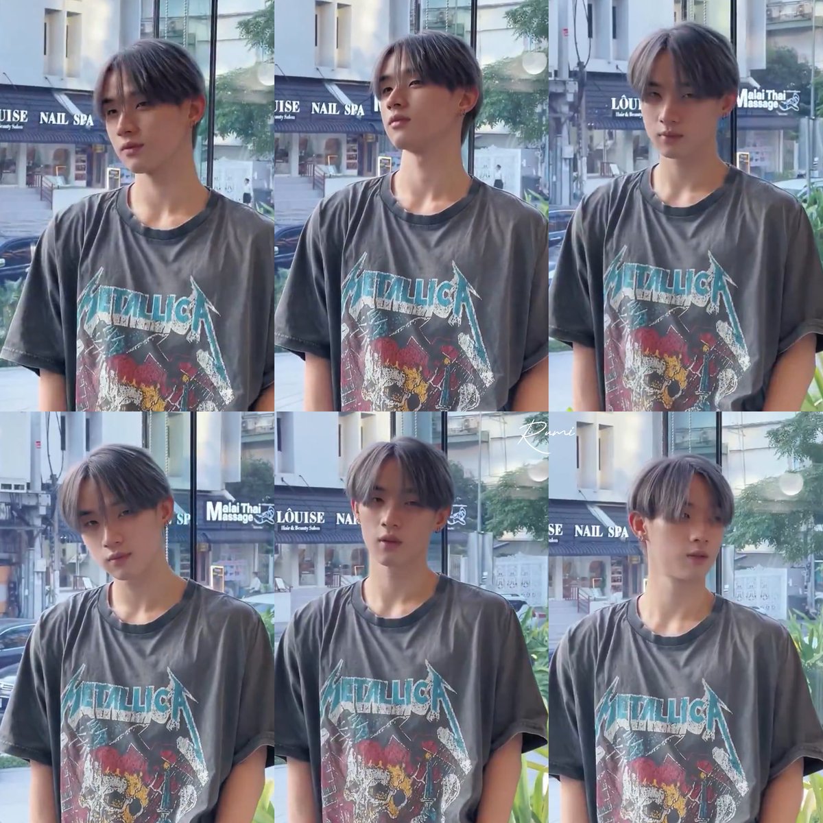 this new hair cut suits him a lot