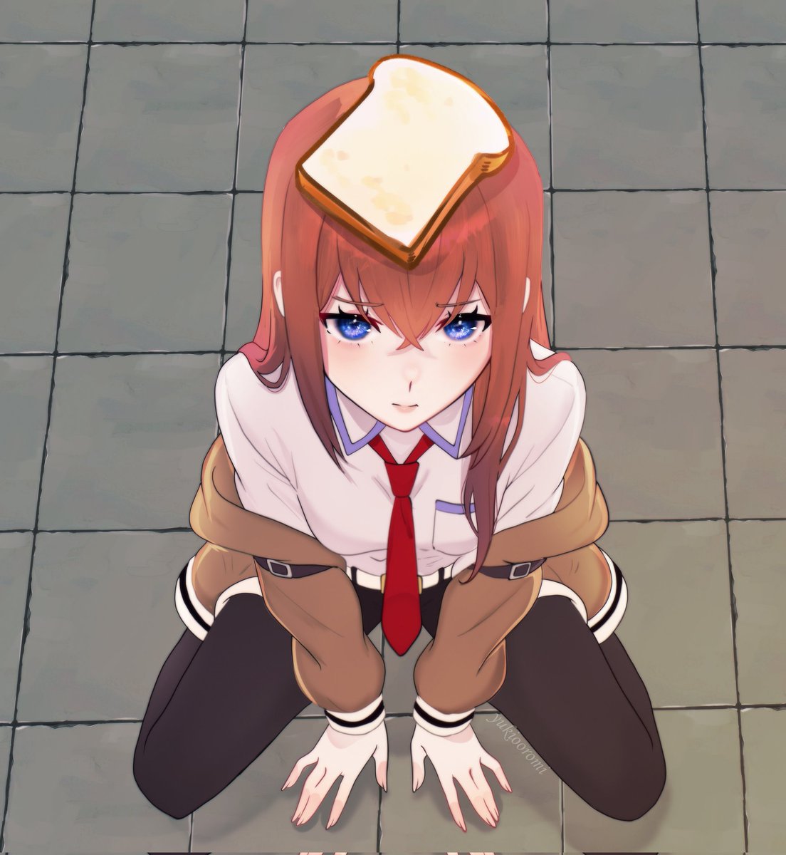 YHarami's tweet photo. Money getting tight😢
#kurisumakise #steinsgate
#Artist #fanart https://t.co/yGEW74lmHR