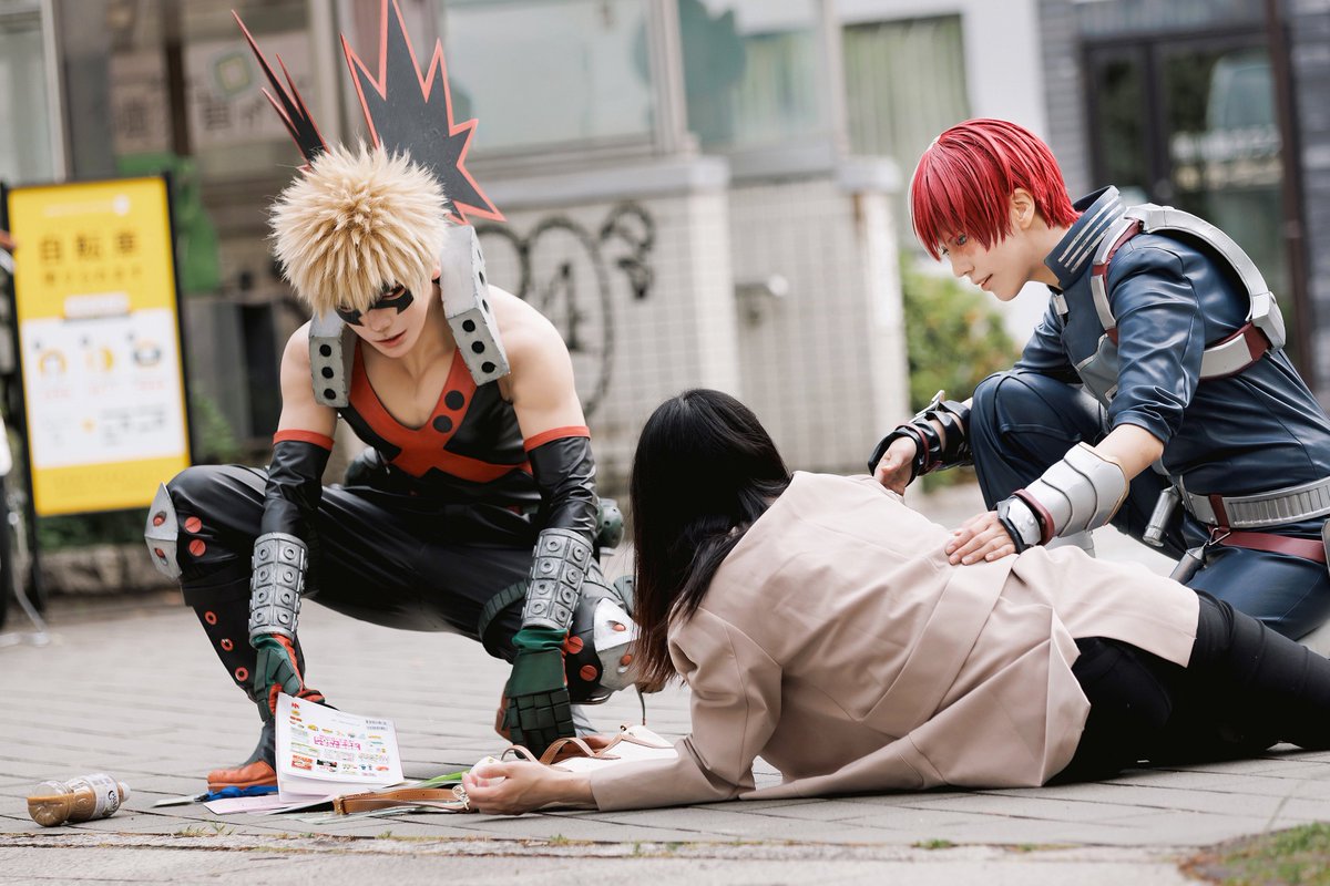 MHA コスプレ 爆豪勝己 轟焦凍

秋さん