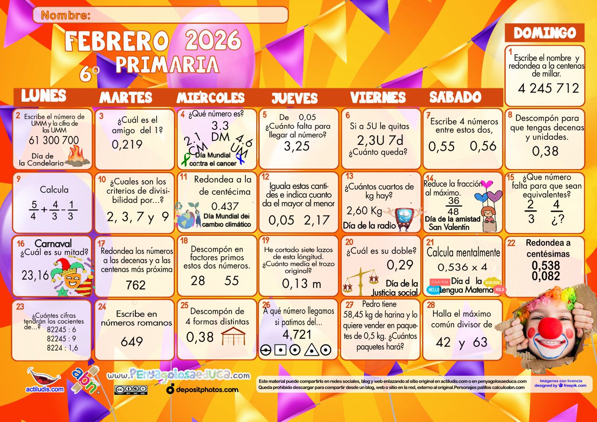 Cálculo ABN tweet media