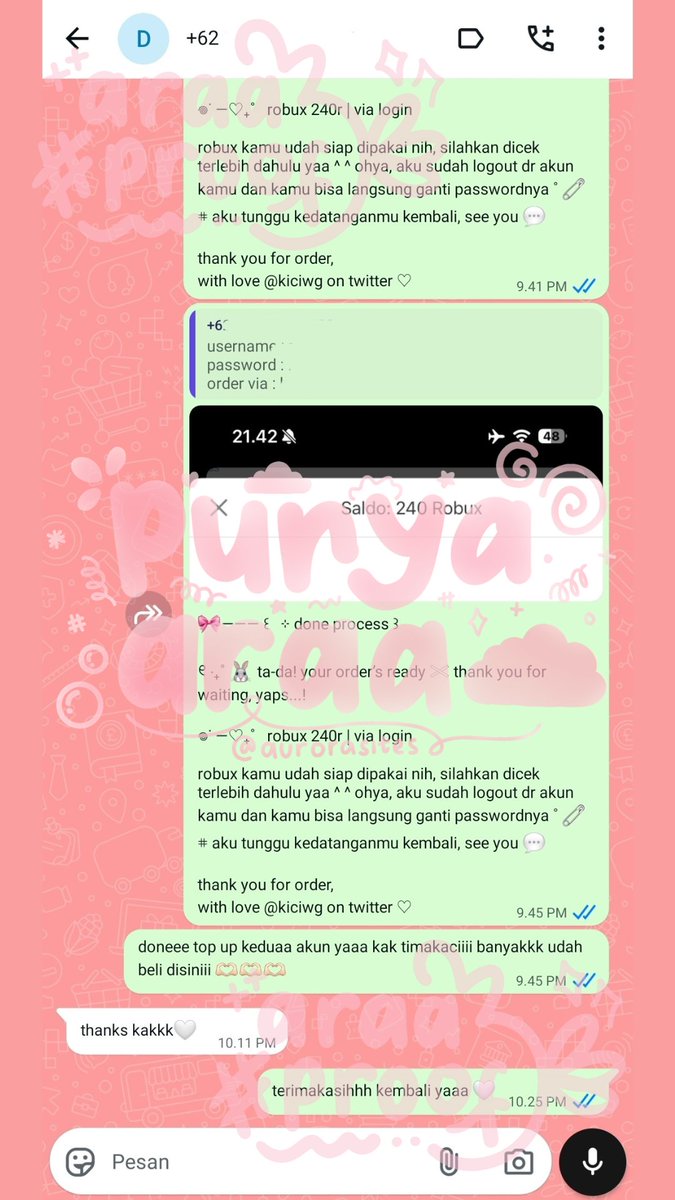 araa — open robux 🎮🎀 tweet media