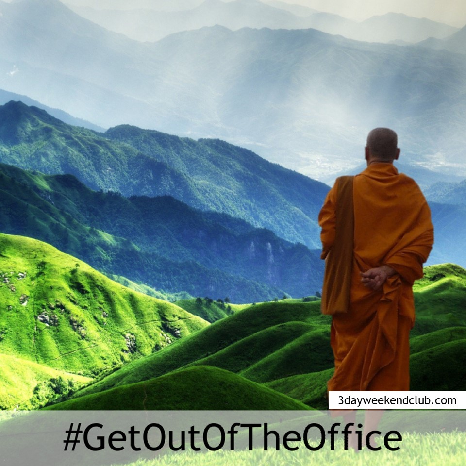 #GetOutOfTheOffice this weekend!

#3dayweekend #3dayweekendclub #fridaysoffforever #3dayweekendsforever #4dayweek #4dayworkweek #worklifebalance #worklifeharmony #relationships #fun #play #yolo #family #friends #vacation #freedom #entrepreneur #mountain #monk