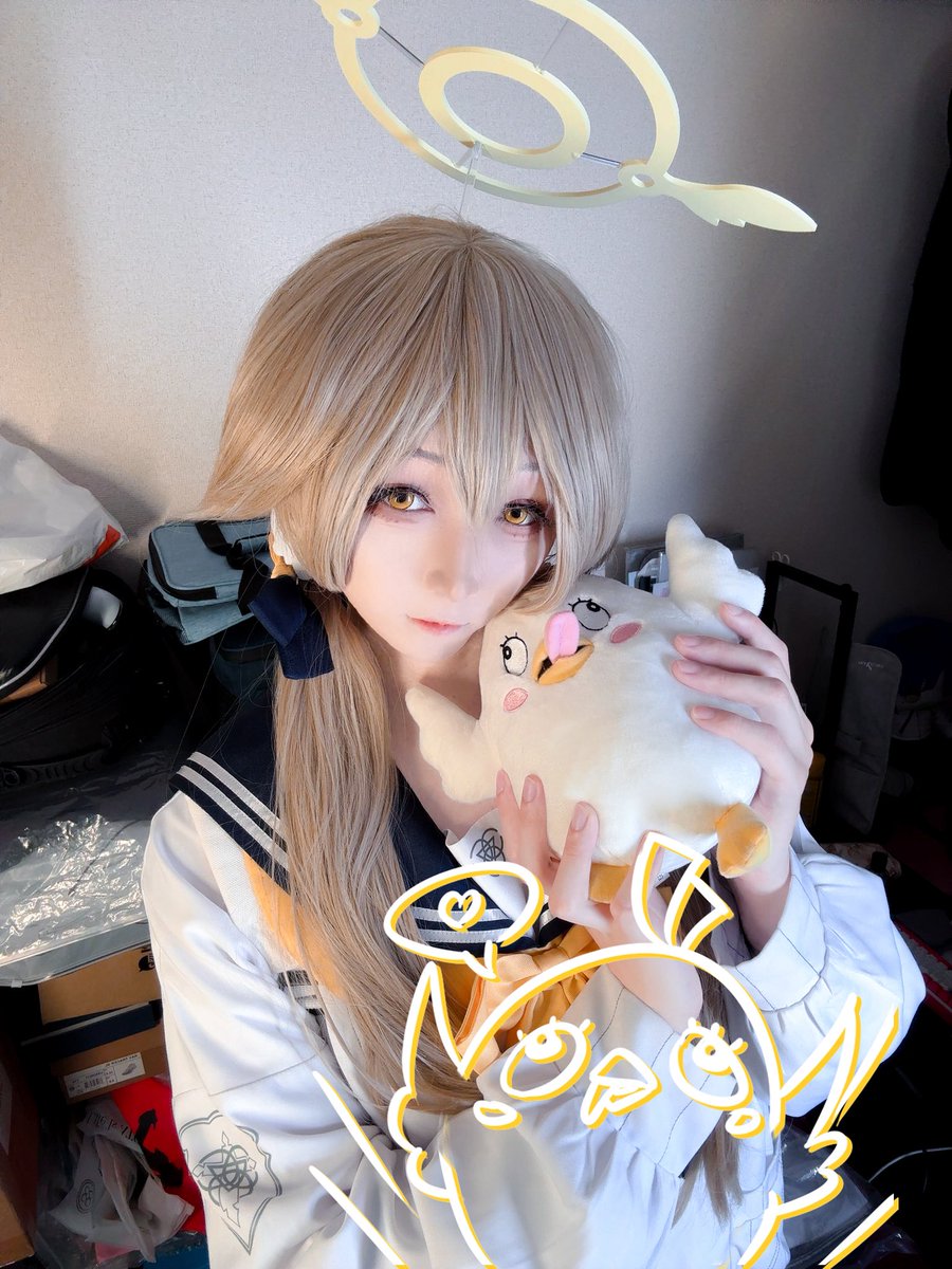 oranje_mint's tweet photo. #ブルアカ #cosplay 

とりあえずペロロ様だ https://t.co/RE0QAVcOhk
