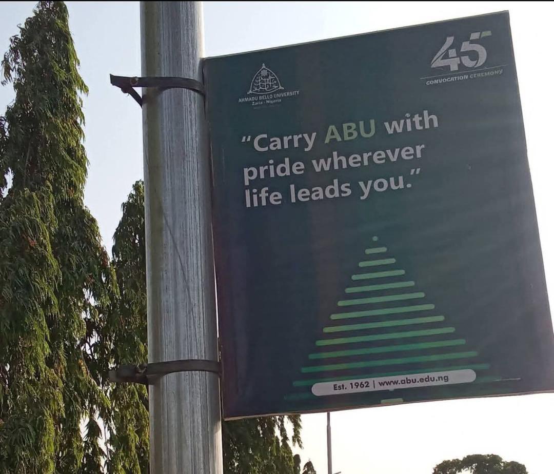 I know a lot of us ABUsites may have our ABU banters from time to time…

But the truth is, it is indeed a privilege to be trained or be in training by the incredible minds that make up this university.

A university I carry, and will always carry with pride, everywhere I go.🫶🏼