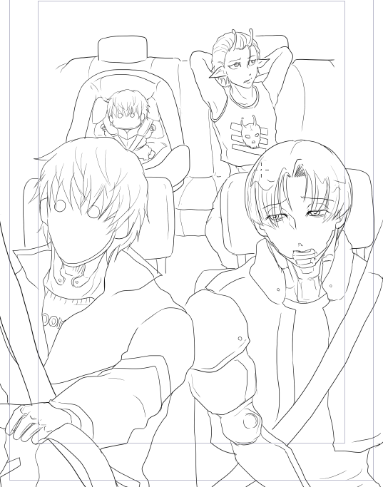 線画ってこれでいいのか 