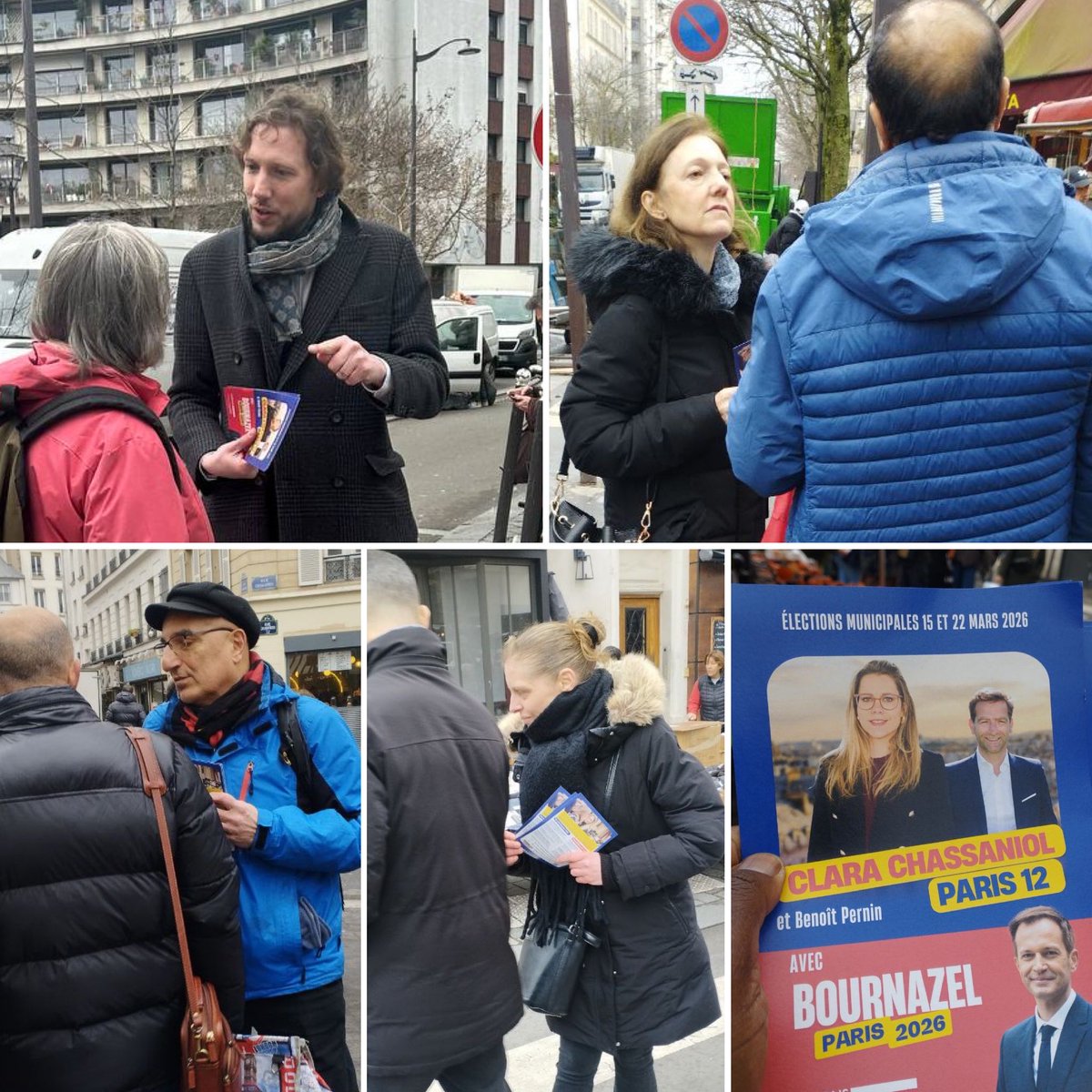 PYB_Paris12's tweet photo. Mobilisation ce matin sur les marchés d'Aligre et du cours de Vincennes pour l'alternance à #Paris12 avec @Cl_Chassaniol @Benoitpernin et à #Paris avec @pybournazel ! En mars, les Parisiens pourront choisir le projet de la sincérité, de la proximité et des solutions pour Paris ! https://t.co/IXTbTTnFoz