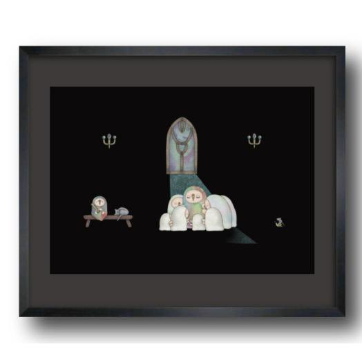 🔻光宗薫個展「せみにんげん」複製原画🔻
期間限定販売：2026年2月3日（火）17時まで

タイトル【しゅっぱつのひ】

2025年12月〜2026年1月に開催の個展「せみにんげん」の描き下ろし作品を忠実に再現した複製原画です。直筆サイン入りでお届けいたします。