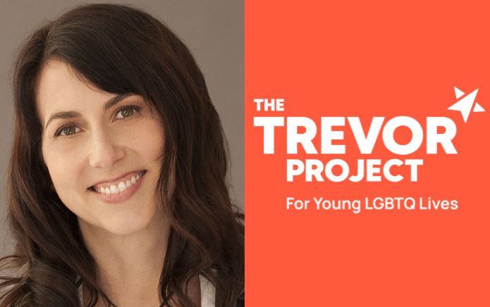 gaytimes's tweet photo. MacKenzie Scott gives historic $45 million donation to LGBTQ+ nonprofit The Trevor Project 

https://t.co/BFvVJdZSGo https://t.co/kMu6T3ODFF